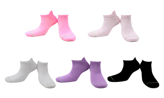 FZSECRIU Chaussettes femmes 35-38, chaussette invisible femme, chaussette  basse femme, soquettes femme, bottes & chaussettes baskets femme(4 paires)